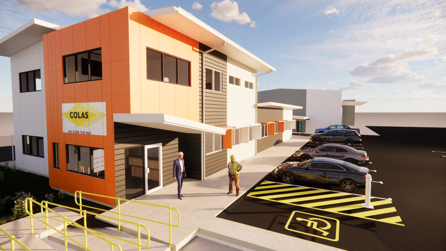 Colas Office Yatala Angle Design & Project Management